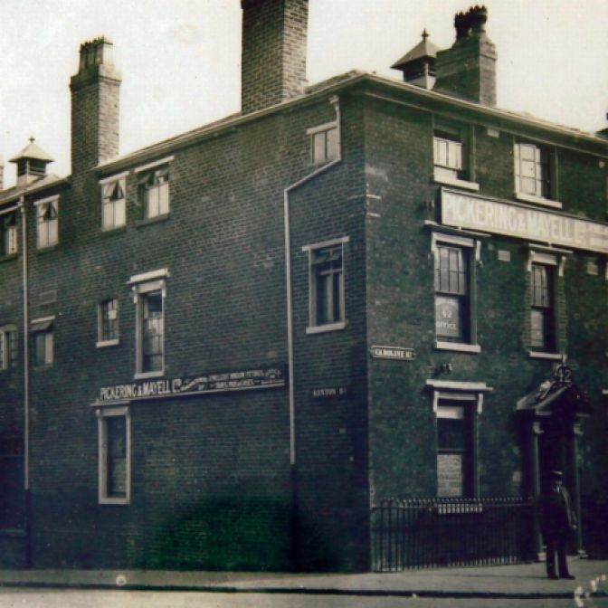 Pickering & Mayell head office on Caroline Street in the Jewellery Quarter